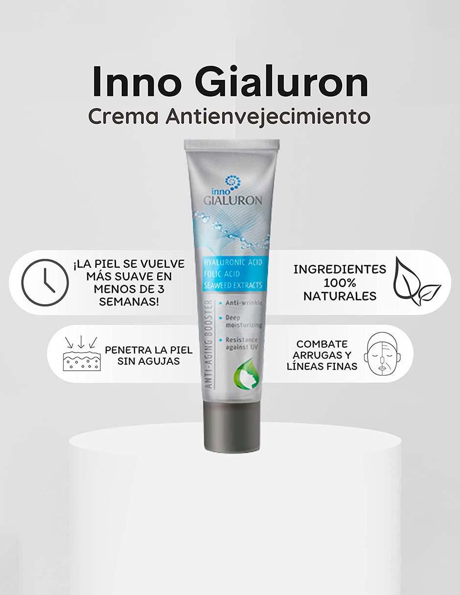Crema facial recomendada para prevenir signos de la edad día y noche Inno Gialuron todo tipo piel 2