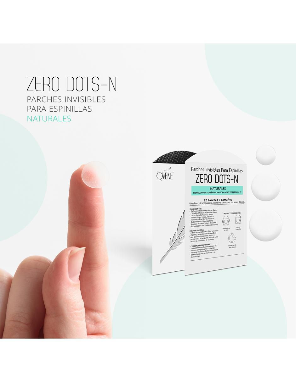 Parches para acné zero dots-n naturales