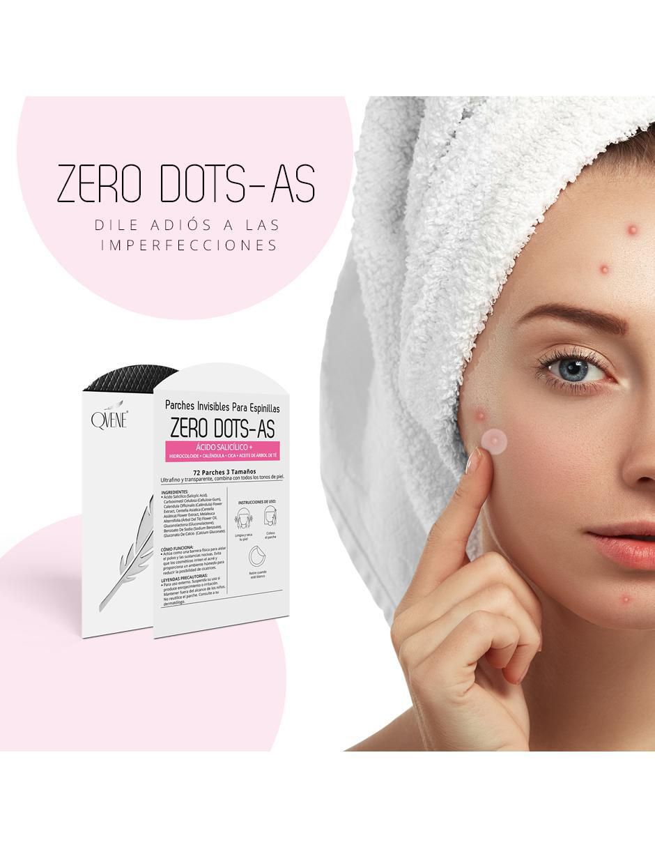 Parches para acné zero dots-as ácido salicílico 2