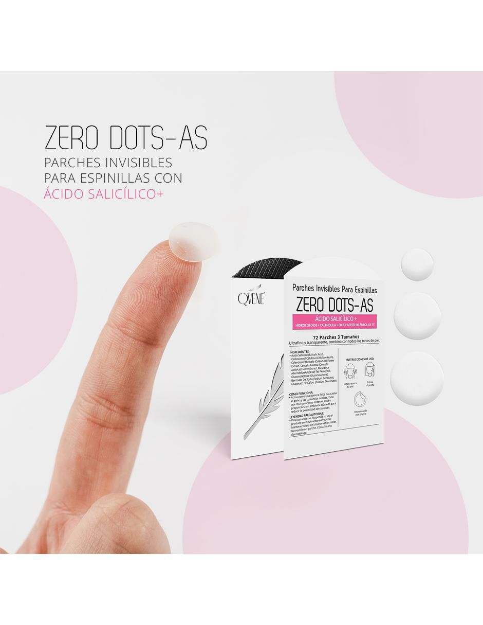 Parches para acné zero dots-as ácido salicílico Parches para acné zero dots-as ácido salicílico
