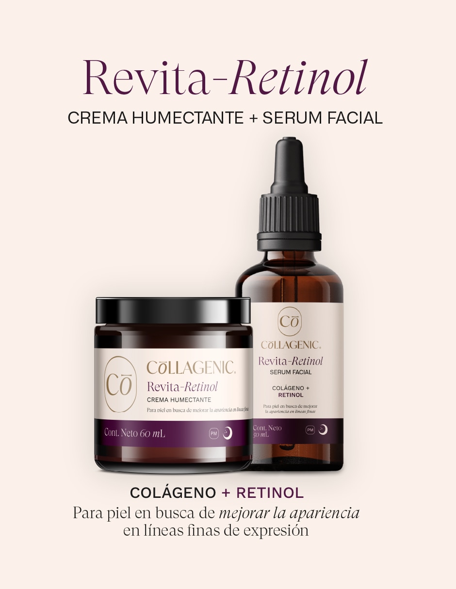 Tratamiento facial antiarrugas Sérum Retinol + Hidratante en crema 4