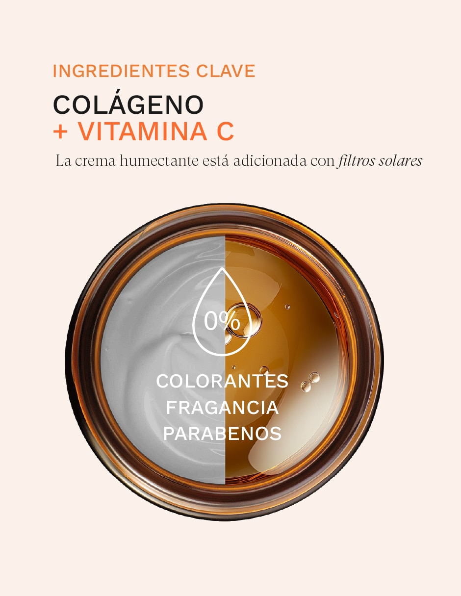 Tratamiento facial aclarante Sérum +Crema antiedad 2