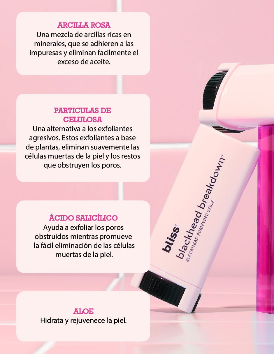 Tratamiento facial exfoliante Bliss