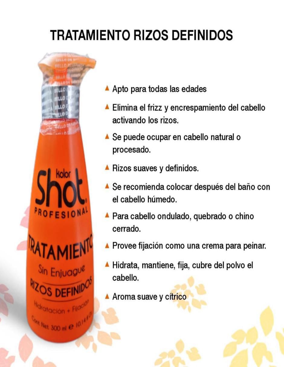 Tratamiento capilar hidratante Kolor Shot Profesional