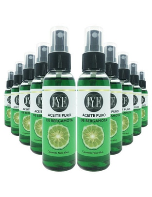 Set Aceite puro de bergamota 10 botellas de 60 ml cada una 1