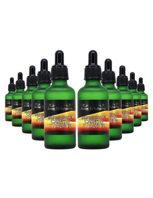 Set bálsamo para el cabello y calvicie Josue Echavarria 10 botellas de 50 ml cada una