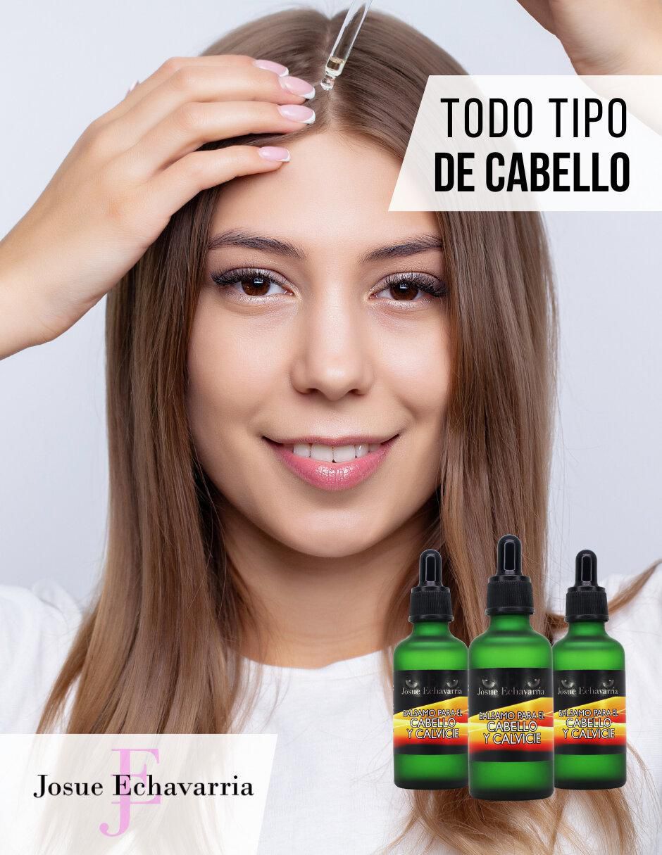 Set bálsamo para el cabello y calvicie Josue Echavarria 10 botellas de 50 ml cada una