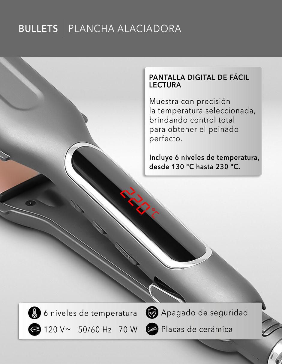 Alaciadora Rca RC-P51 placas de cerámica - iones