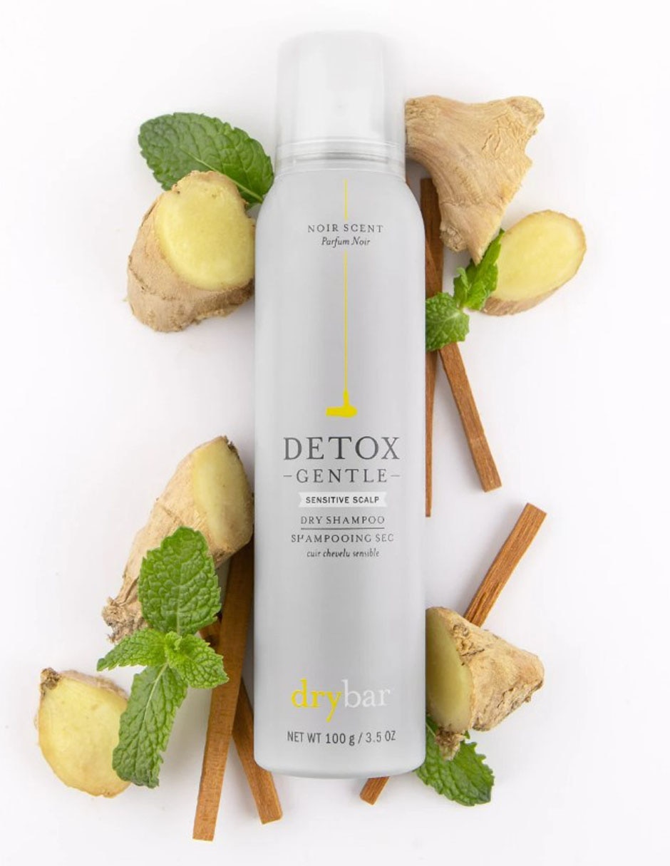 Shampoo en seco para cabello Detox Gentle para cuero cabelludo sensible 100 g 4
