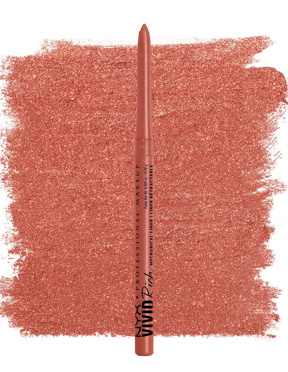 Delineador para ojos mate Nyx Professional Makeup Vivid Rich Mechanical Liner