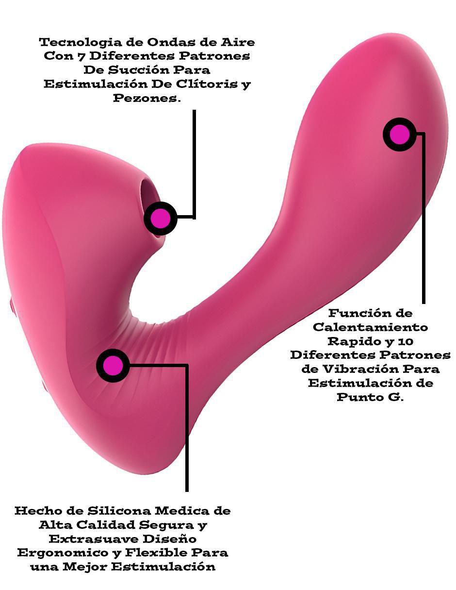 Recargable para punto g MX 6