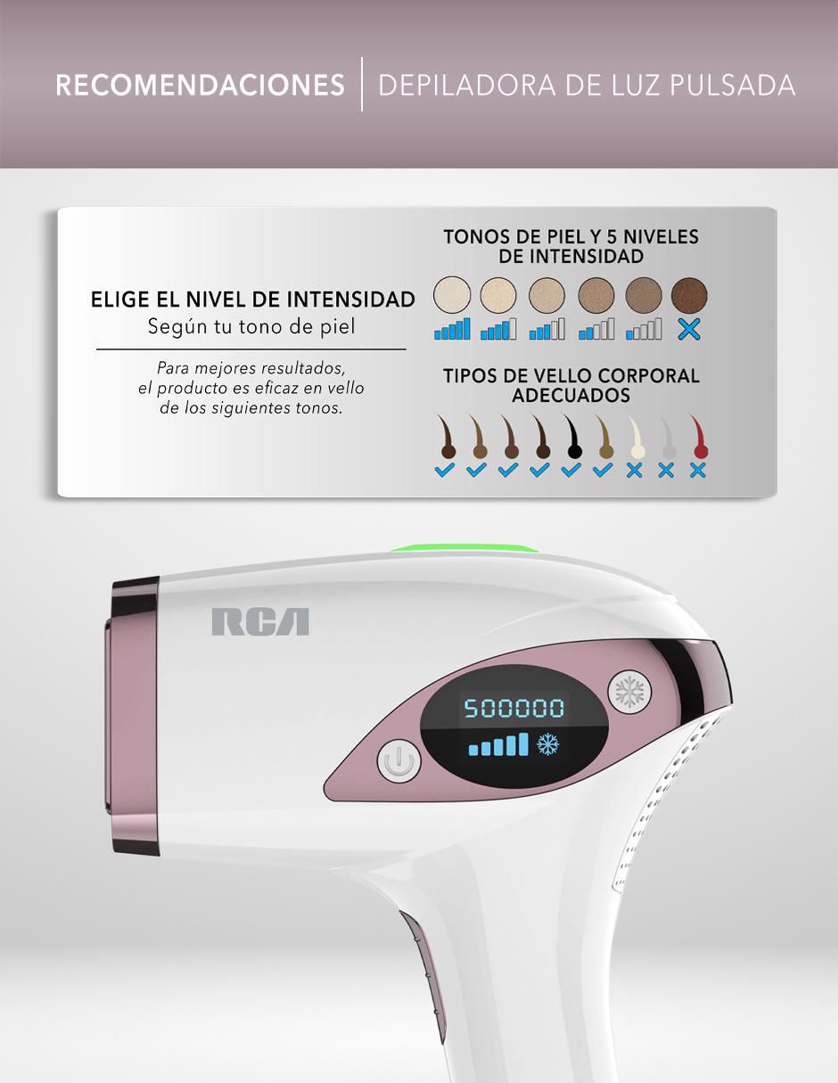 Depiladora IPL para cuerpo Rca RC-IPL5