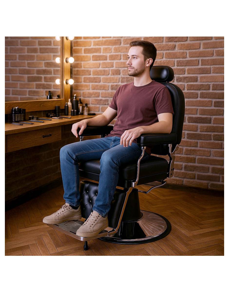 Sillón para barbería Nanofort
