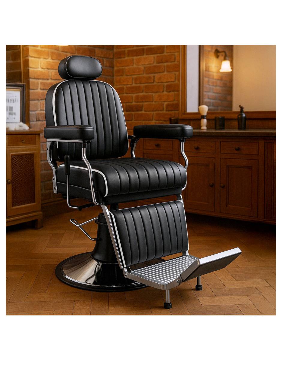 Sillón para barbería adulto 6