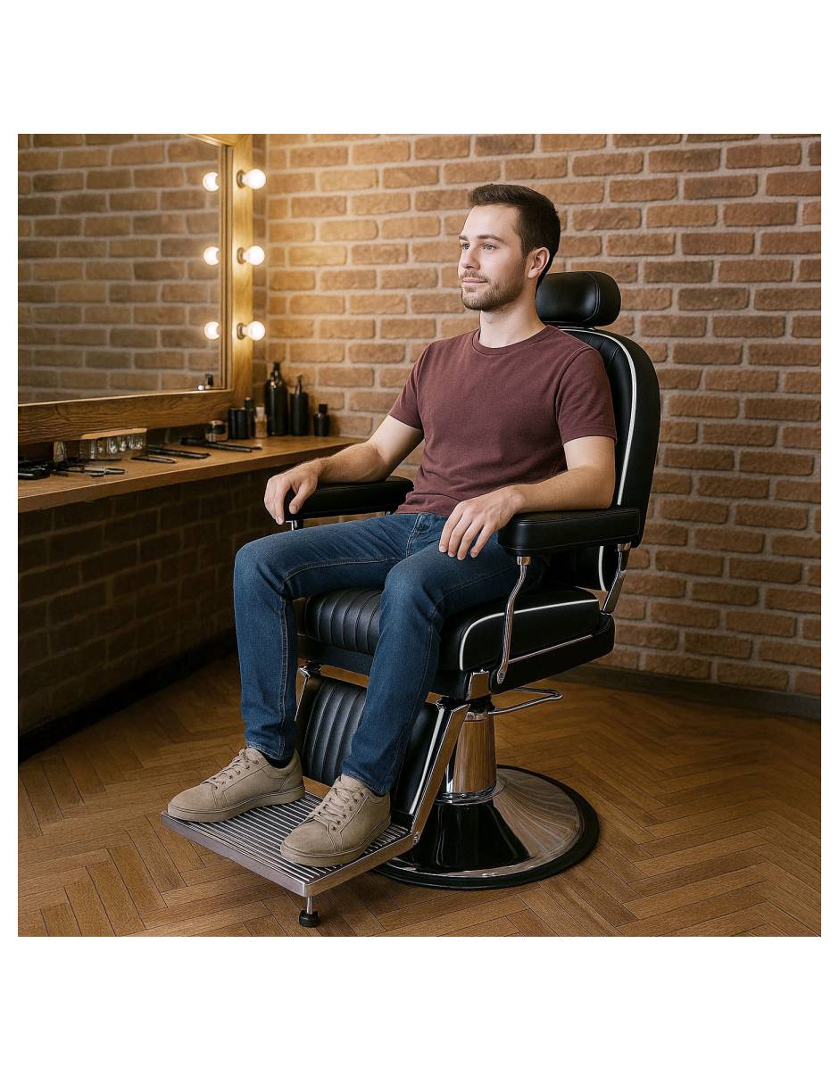 Sillón para barbería adulto Sillón para barbería adulto