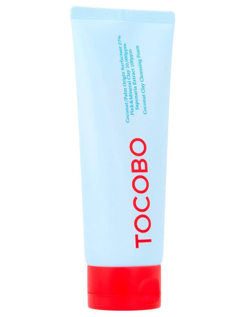 Limpiador facial Coconut Clay Cleansing Foam Tocobo para purificar