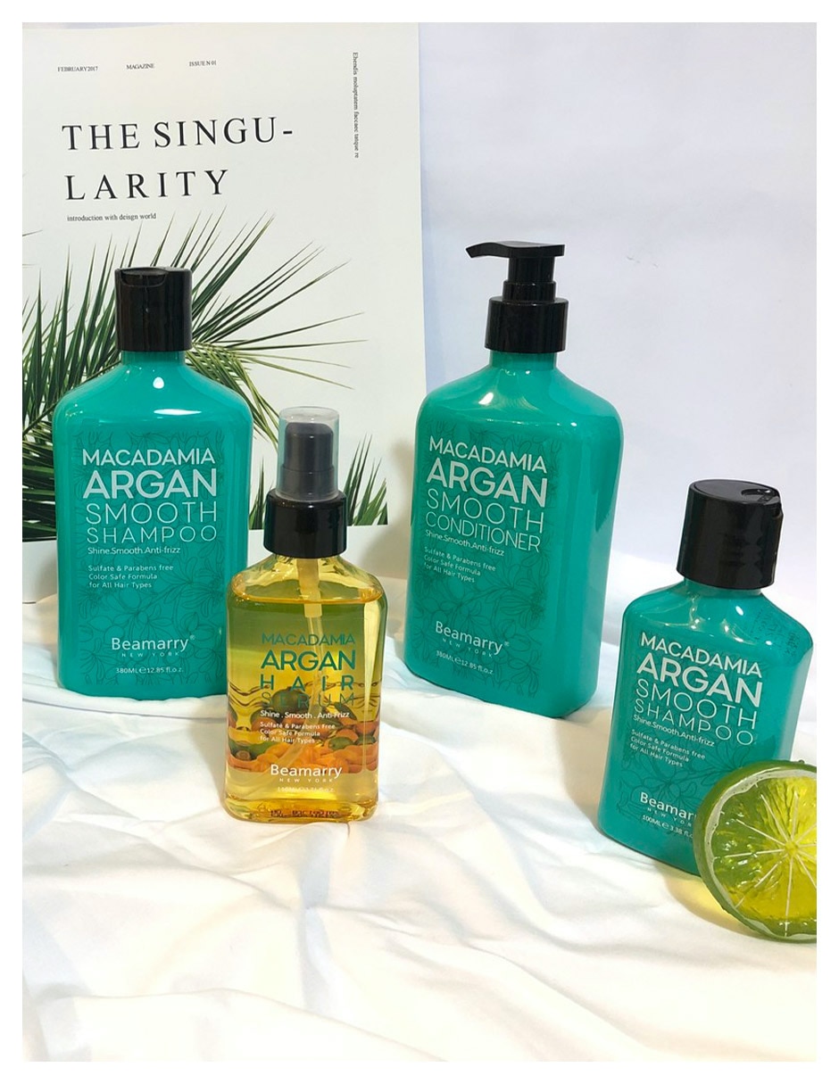 Acondicionador para cabello Macadamia Argan Beamarry beamarry Hair Care 380 ml