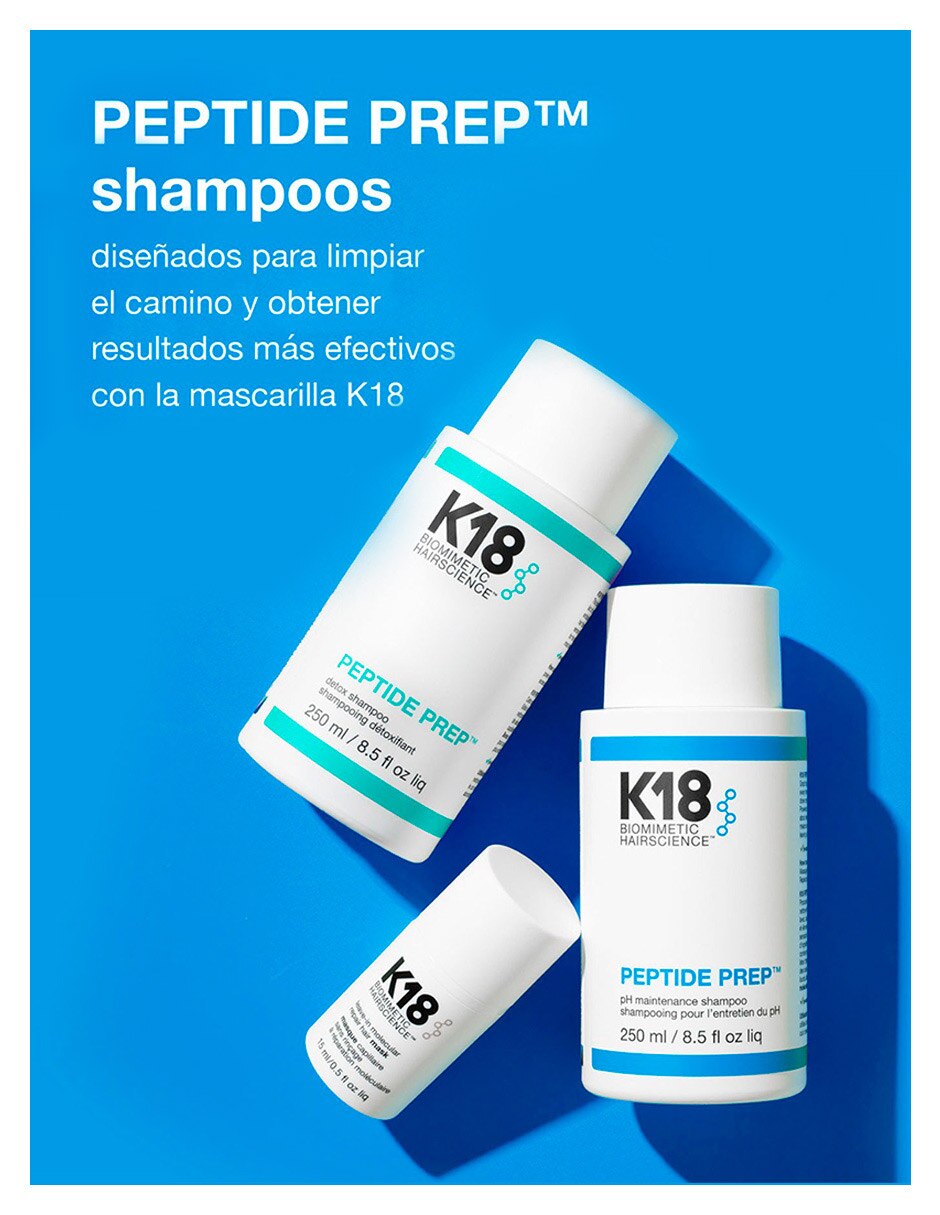 Shampoo para cabello Peptide Prep 250 ml 6