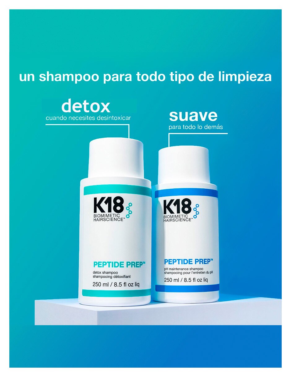 Shampoo para cabello Peptide Prep 250 ml 7