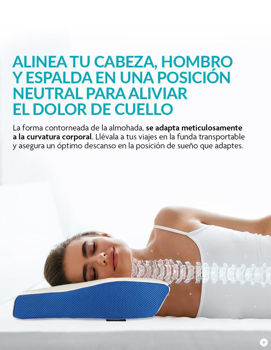 Almohada ortopédica firmeza alta