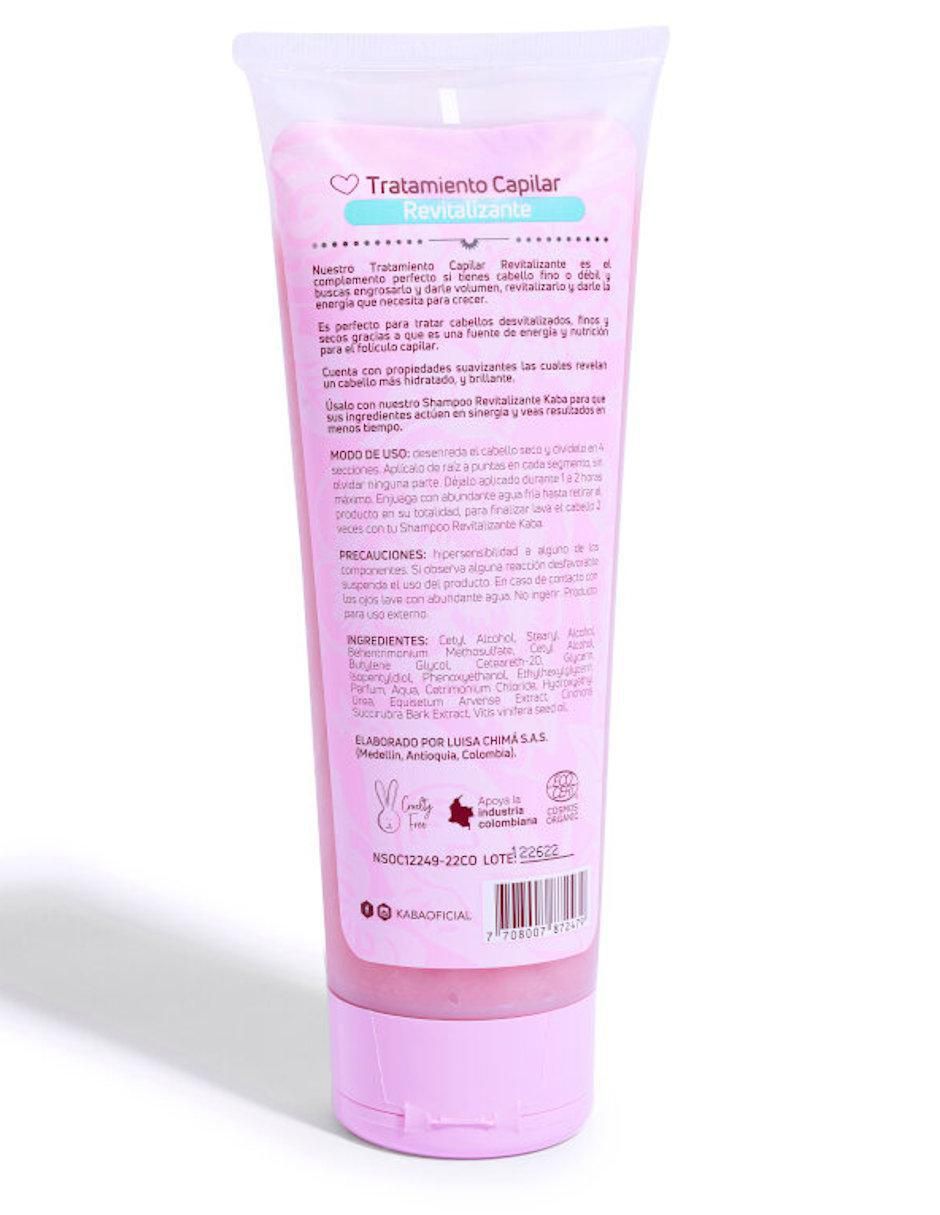 Tratamiento para capilar Revitalizante Kaba 230 Ml reparador D´Luchi Revitalizante 4