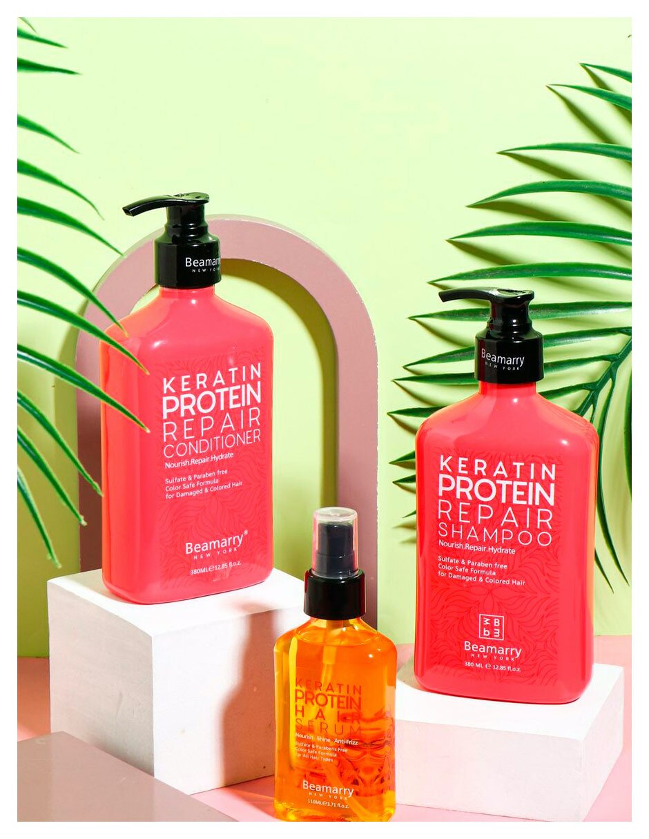 Shampoo reparador para cabello 380 ml 3