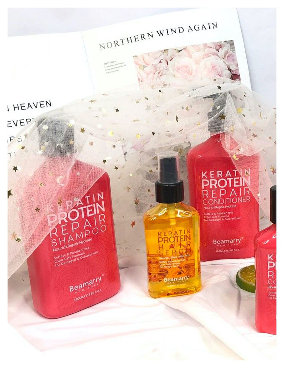 Shampoo reparador para cabello 380 ml 4