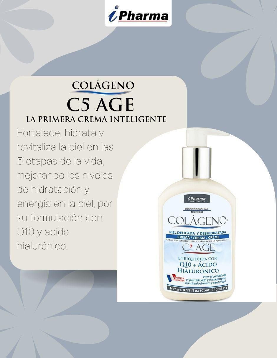 Crema para rostro y cuerpo recomendada para prevenir signos de la edad día y noche Colágeno Q10+Ácido Hialurónico para piel sensible Crema para rostro y cuerpo recomendada para prevenir signos de la edad día y noche Colágeno Q10+Ácido Hialurónico para piel sensible