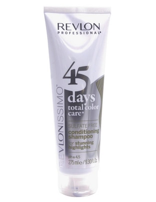 Shampoo protector de color para cabello reflejos y Cabello Blanco 45 Days 280 ml