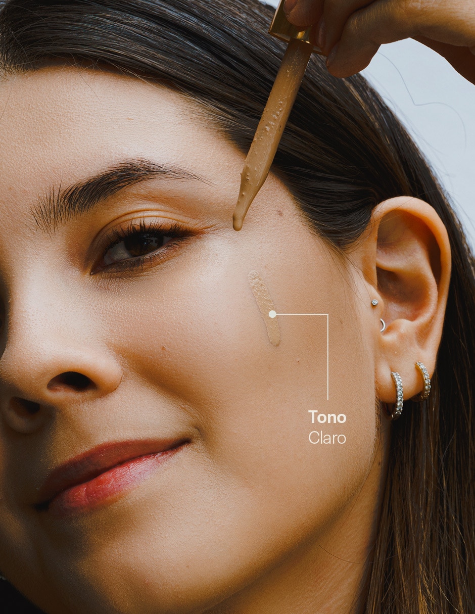 Base de maquillaje líquida Teia Facial mate