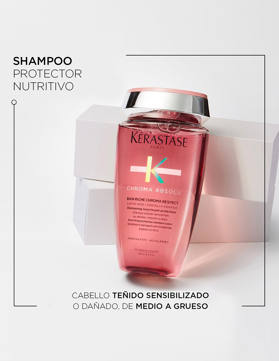 Shampoo protector de color Chroma Absolu 500 ml 3