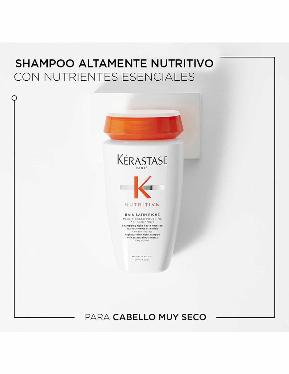 Shampoo reparador para cabello Nutritive 500 ml 2