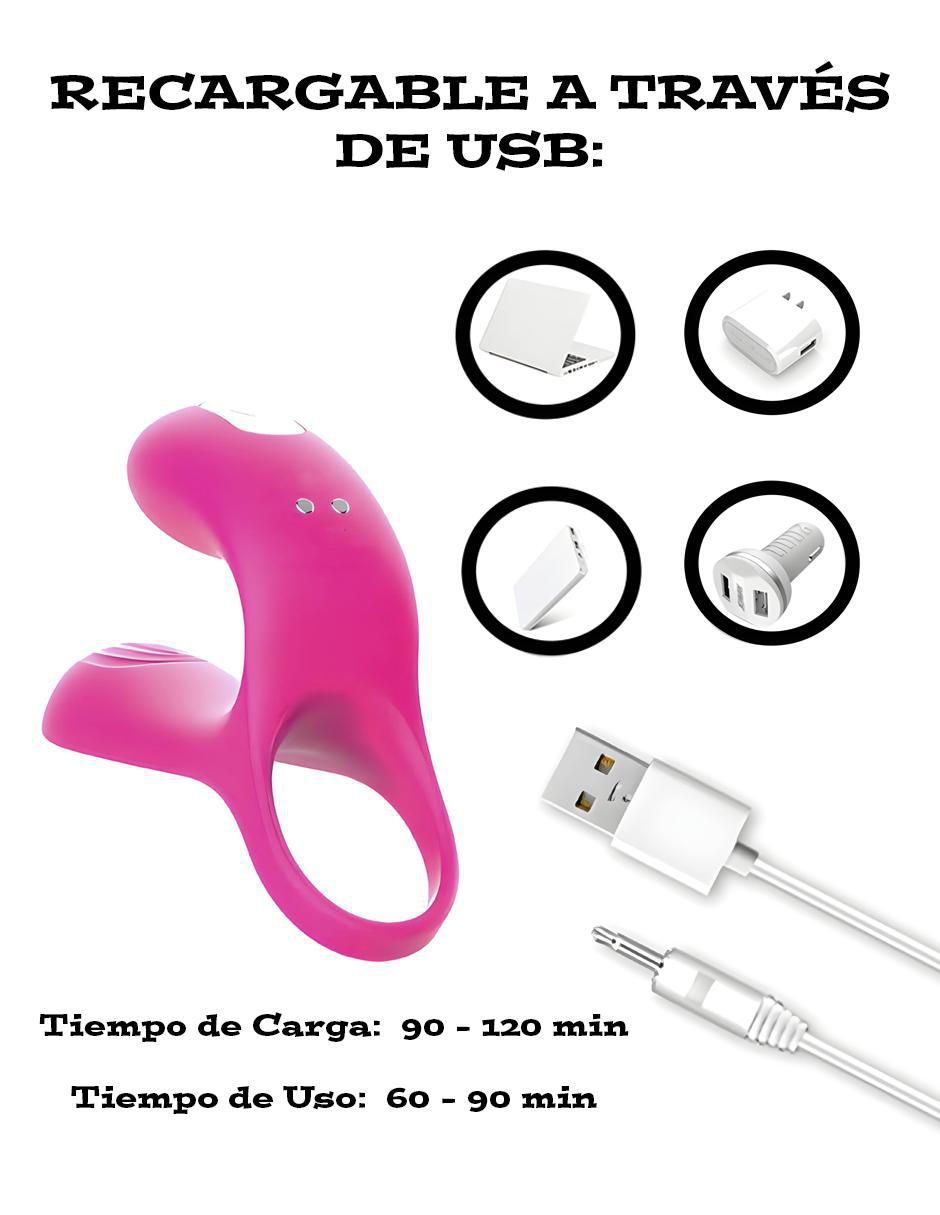 Recargable para clítoris 7