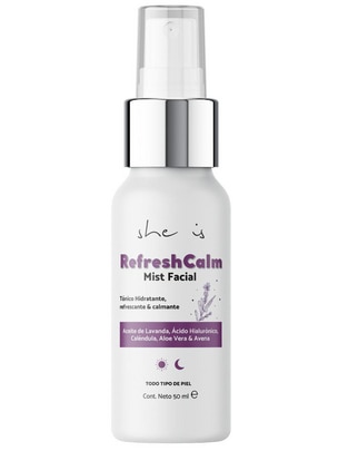 Tónico hidratante Refresh Calm facial hidratante reparador