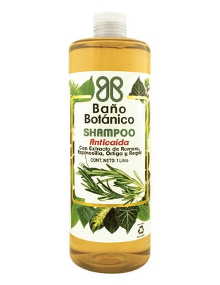 Shampoo anticaída para cabello Baño Botánico Anticaída Ziloé