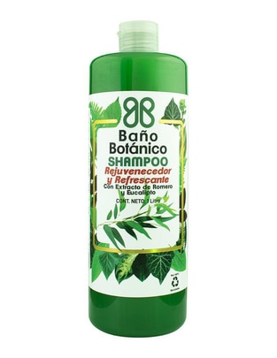 Shampoo para cabello Baño Botánico rejuvenecedor y refrescante Ziloé