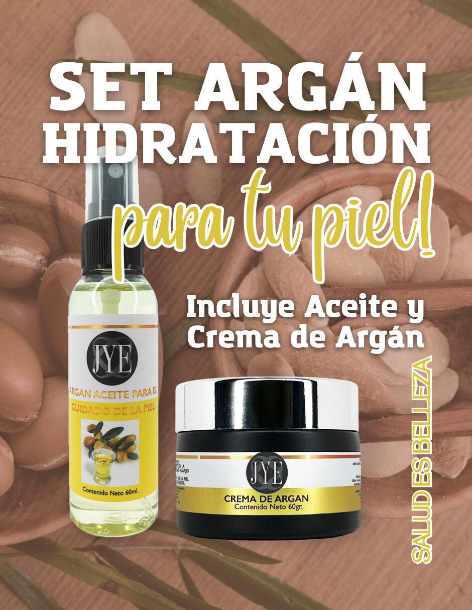 Set aceites de argán 60 ml