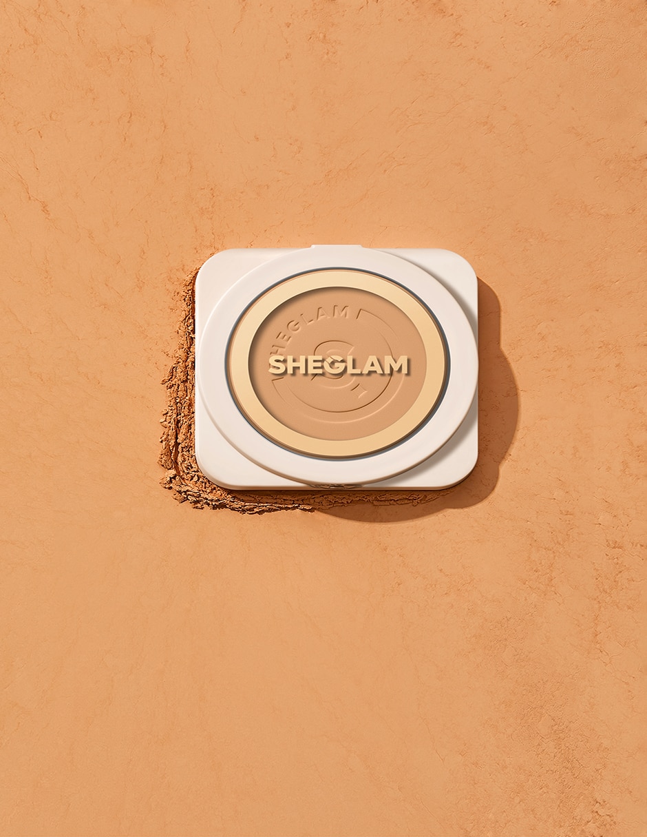 Base de maquillaje en polvo compacto Sheglam Skin-Focus Cobertura Amplia mate