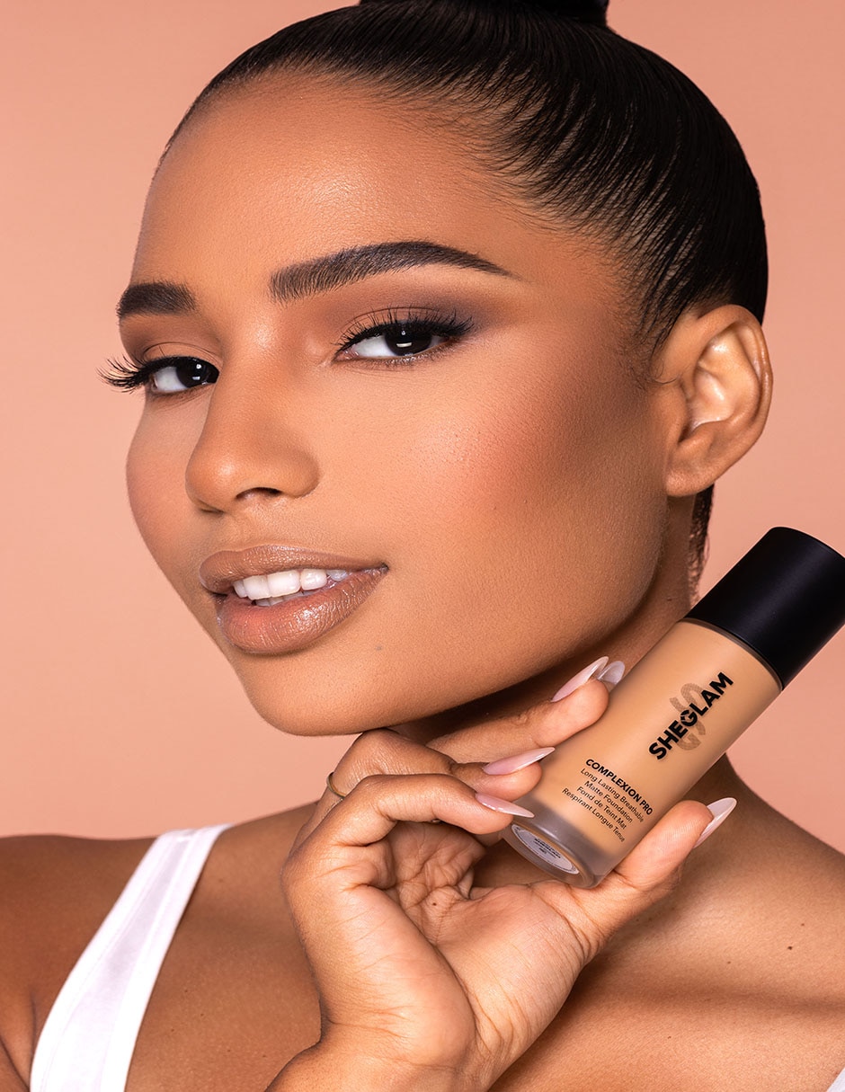 Base de maquillaje líquida Sheglam Complexion Pro mate