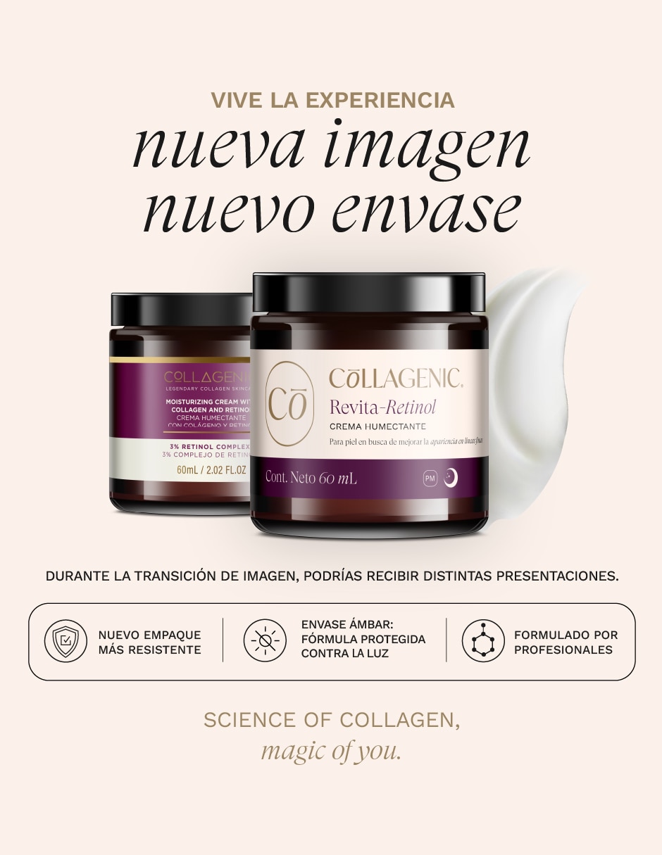 Set tratamiento facial Colágeno + Retinol antiedad Premium
