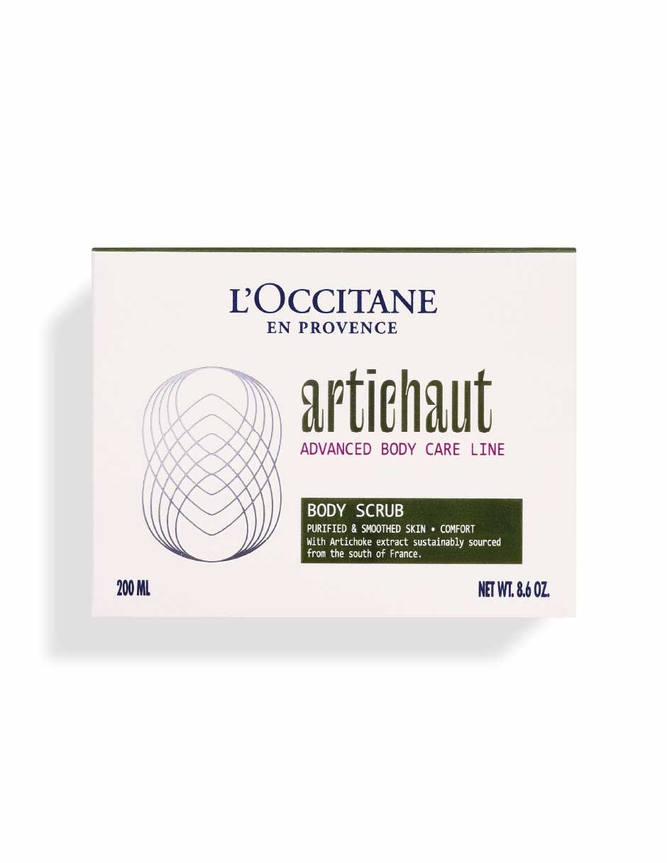 Exfoliante corporal Loccitane Alcachofa para piel todo tipo piel