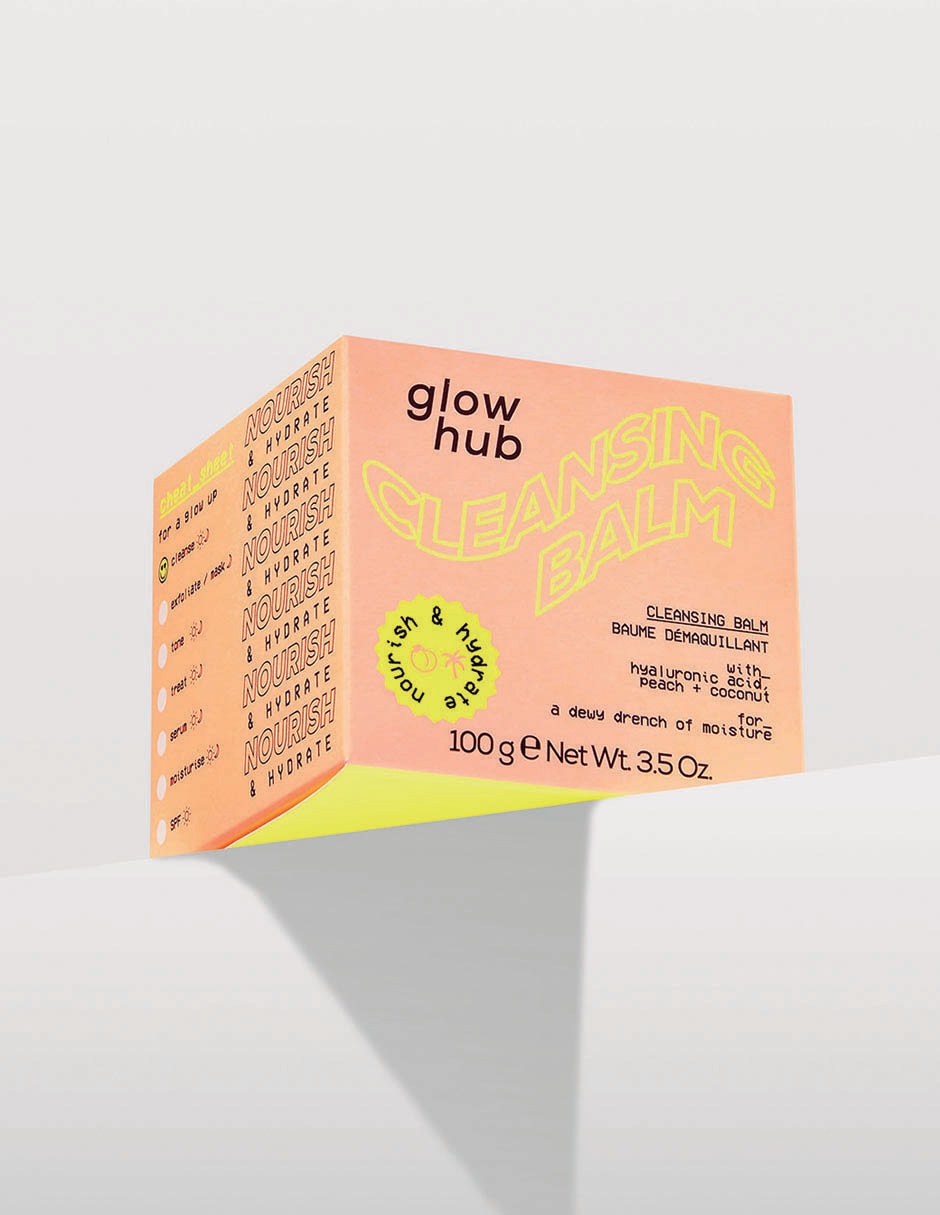 Limpiador facial Nourish & Hydrate Cleansing Balm Glow Hub para desmaquillar