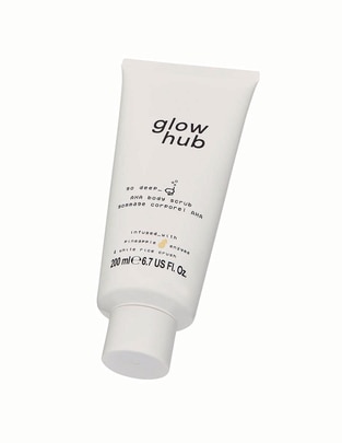 Exfoliante facial Go Deep Glow Hub para piel grasa