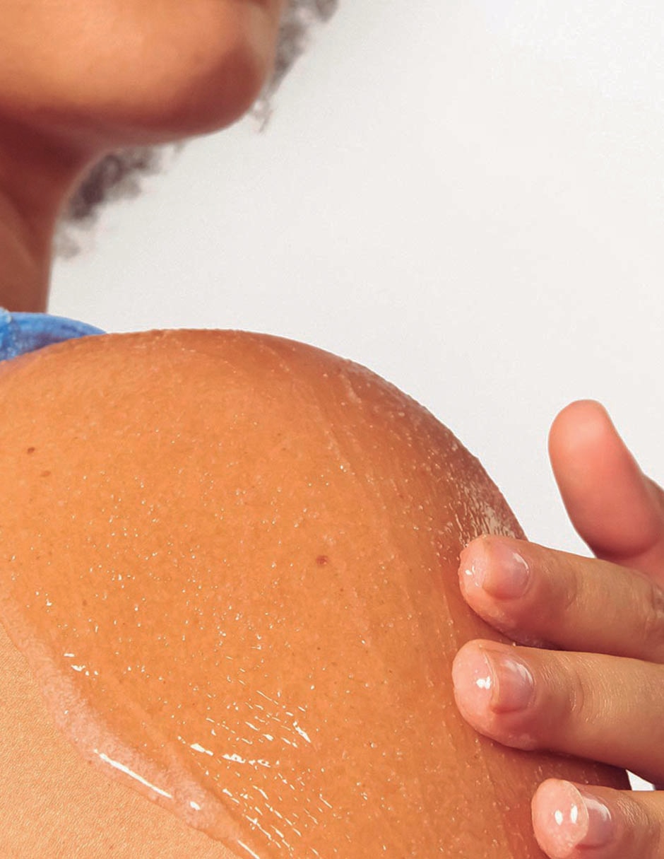 Exfoliante facial Go Deep Glow Hub para piel grasa