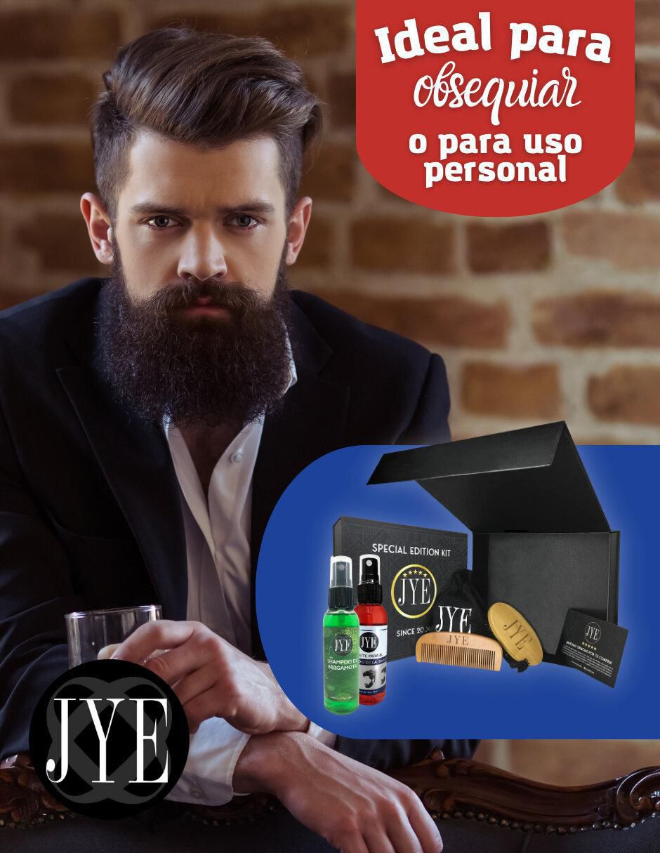 Set tratamiento para barba y cabello Para El Cuidado Del Cabello Y Barba crecimiento 7