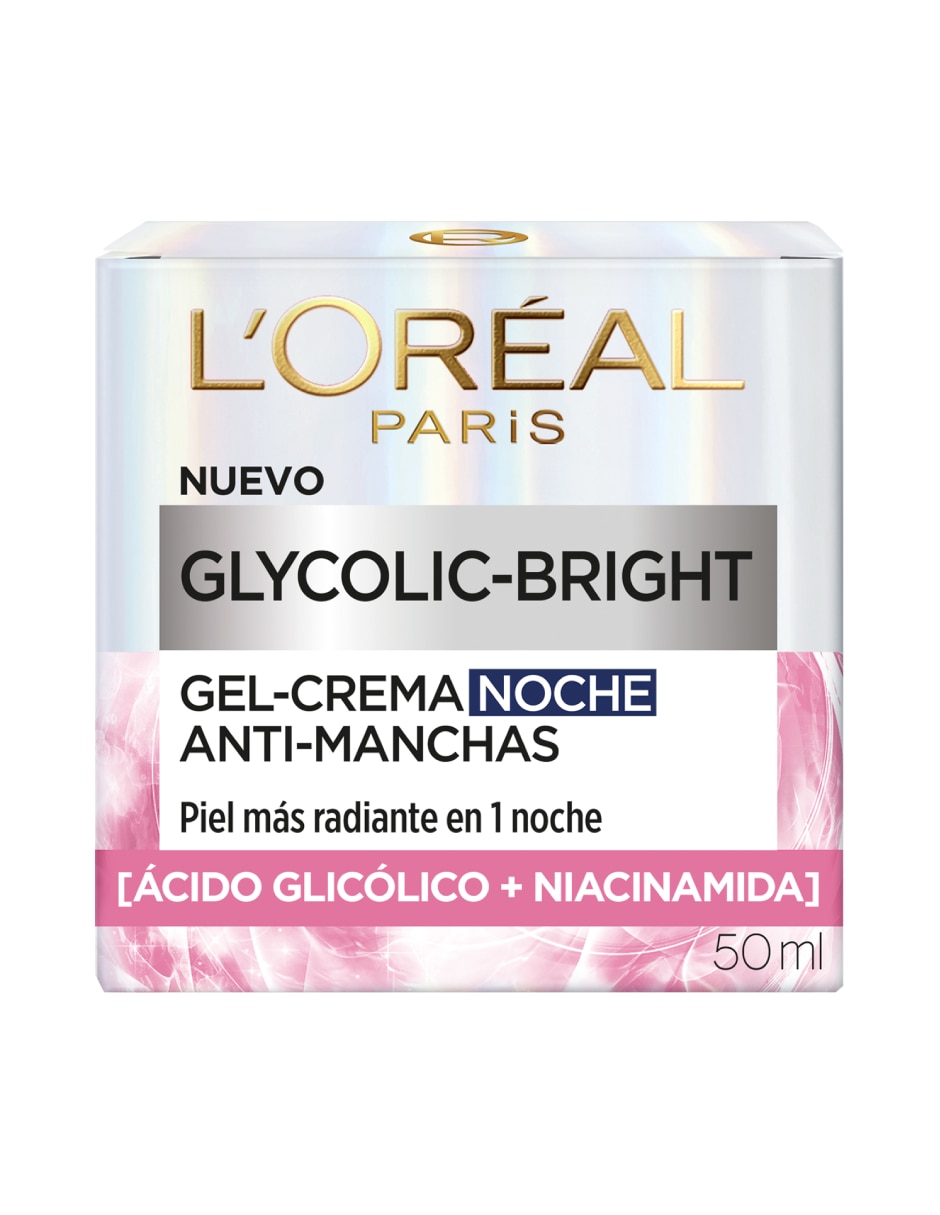 Crema facial recomendada para aclarar de noche Glycolic Bright para todo tipo piel 2