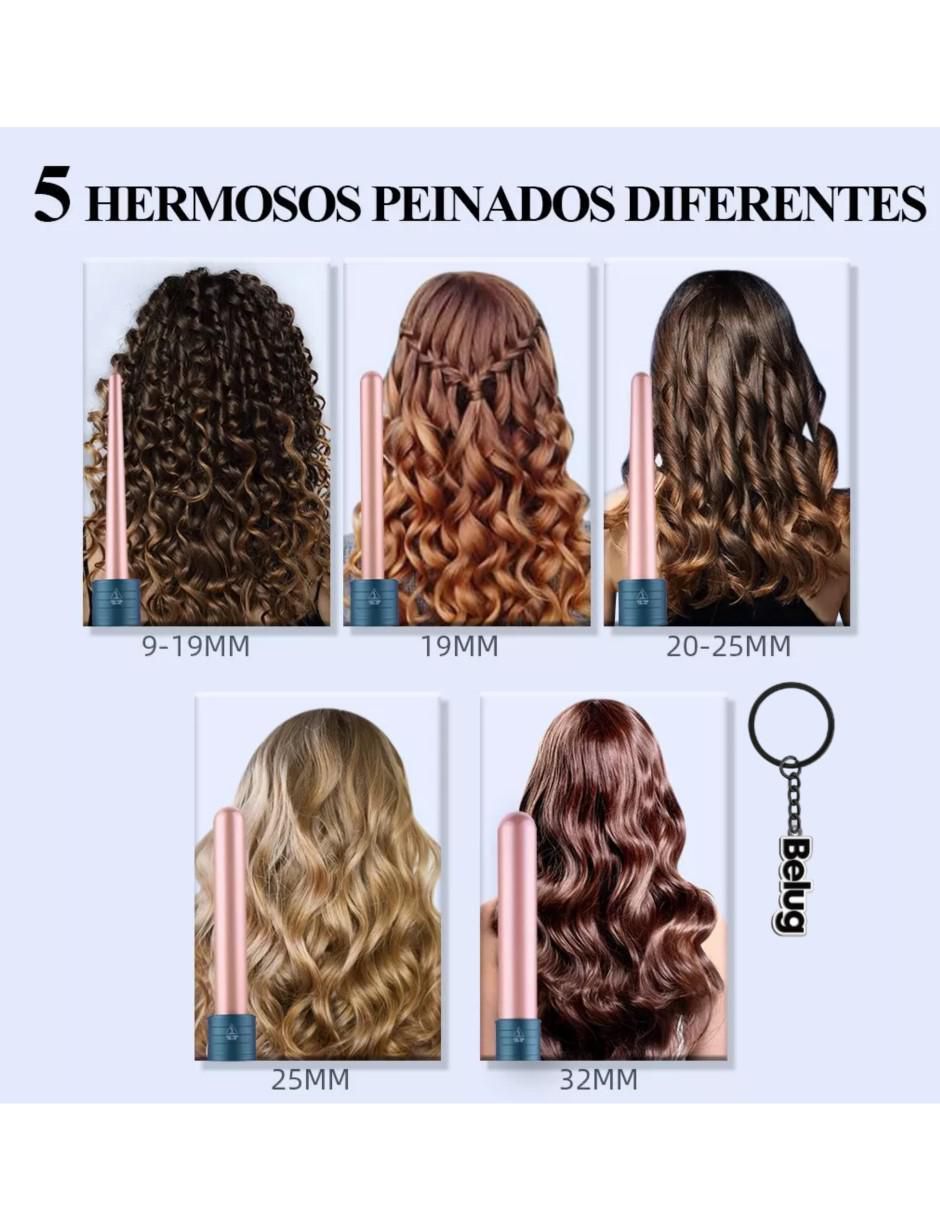 Rizadora de cabello 25 mm de cerámica 2