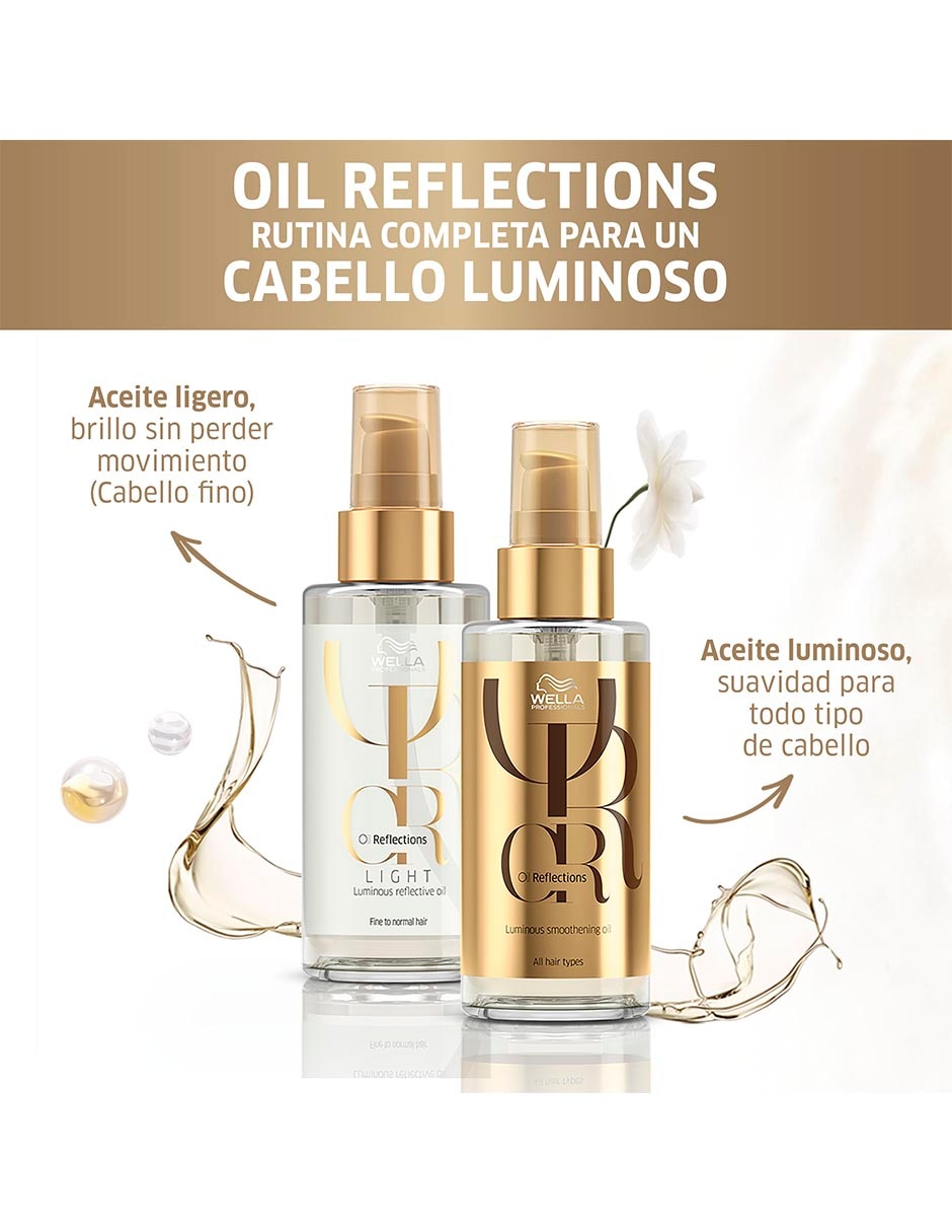 Aceite para cabello de todo tipo oil reflections 100 ml 5