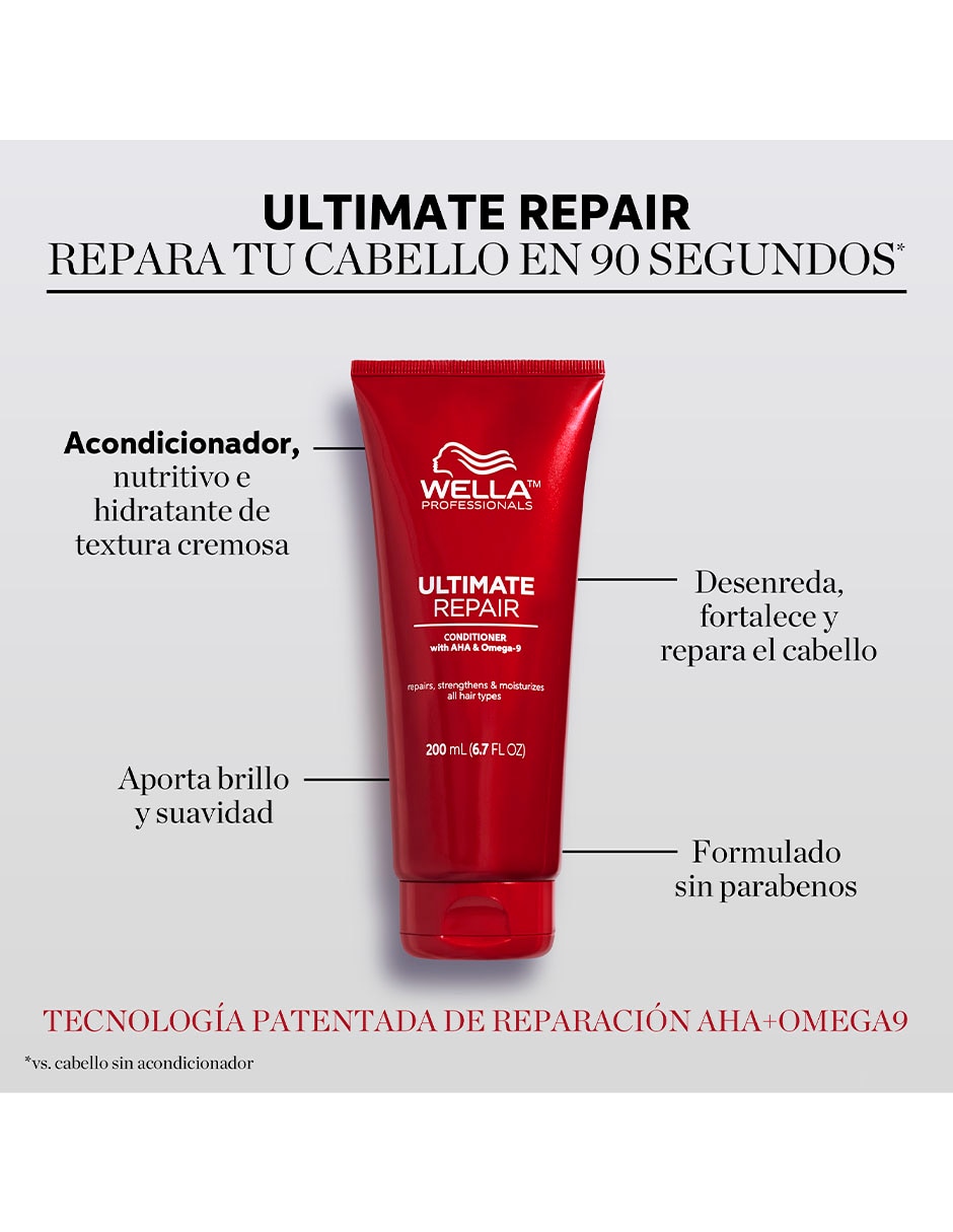 Acondicionador para cabello Ultimate Repair Wella 200 ml