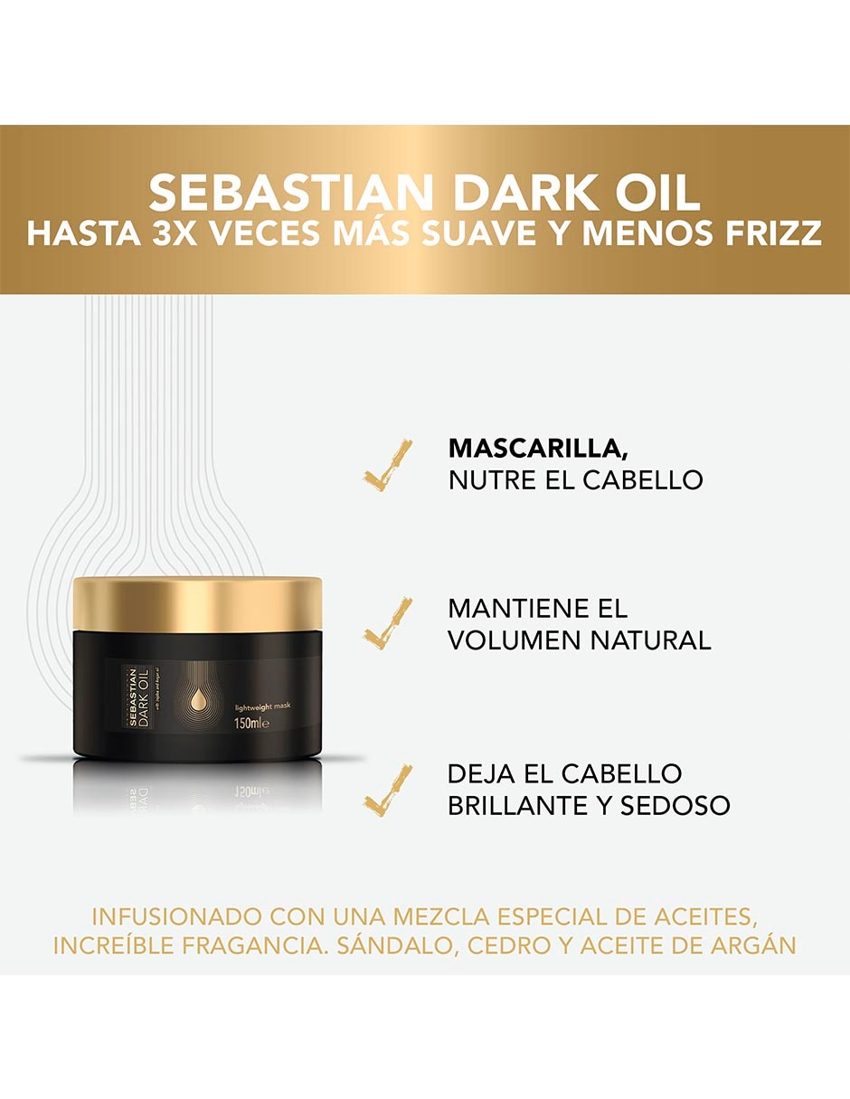 Mascarilla Dark Oil para nutrir
